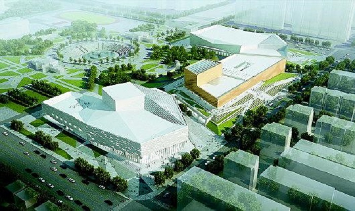 檔案館設計效果圖,檔案館設計公司方案,特發(fā)國際