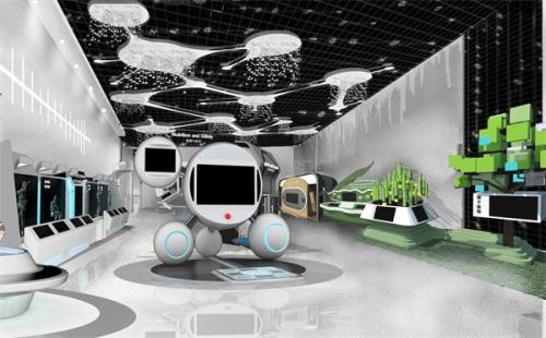 科技館展廳設(shè)計(jì)效果圖展示