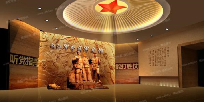 軍史館展廳,軍史館效果圖,博物館設(shè)計(jì)方案,軍史館方案
